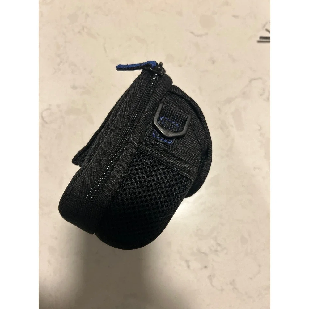 Sony Camera Carrying Case Black Blue Padded Pouch with‎ Shoulder Strap Belt Loop